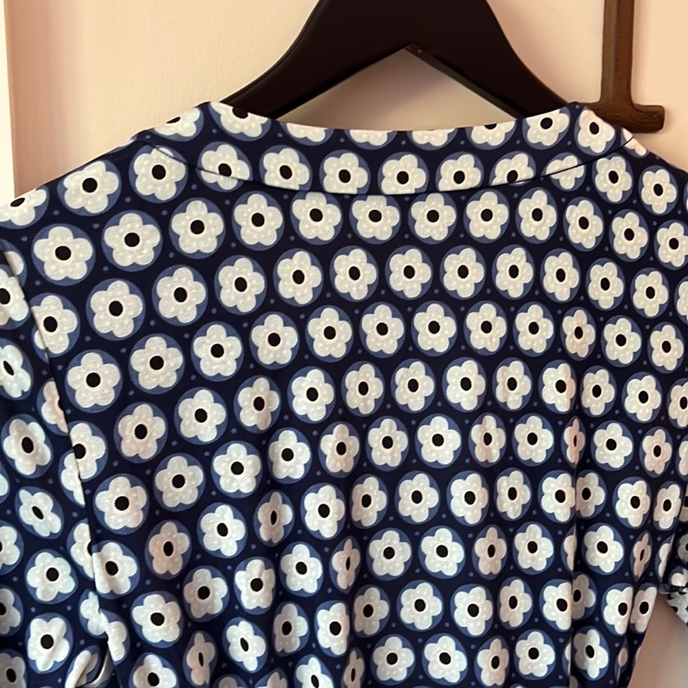 DVF size 10 mini wrap dress